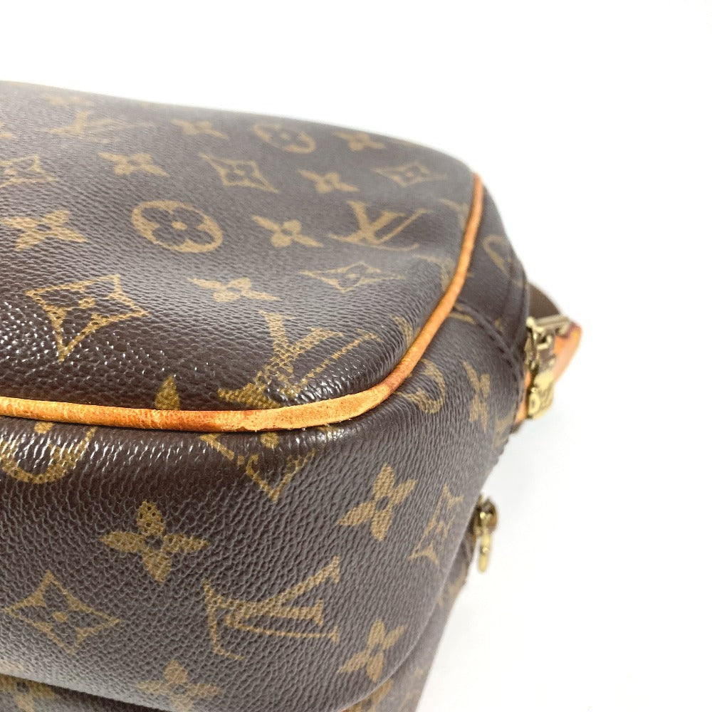LOUIS VUITTON M45254 Monogram Reporter PM Crossbody Shoulder Bag Monogram Canvas Unisex Brown