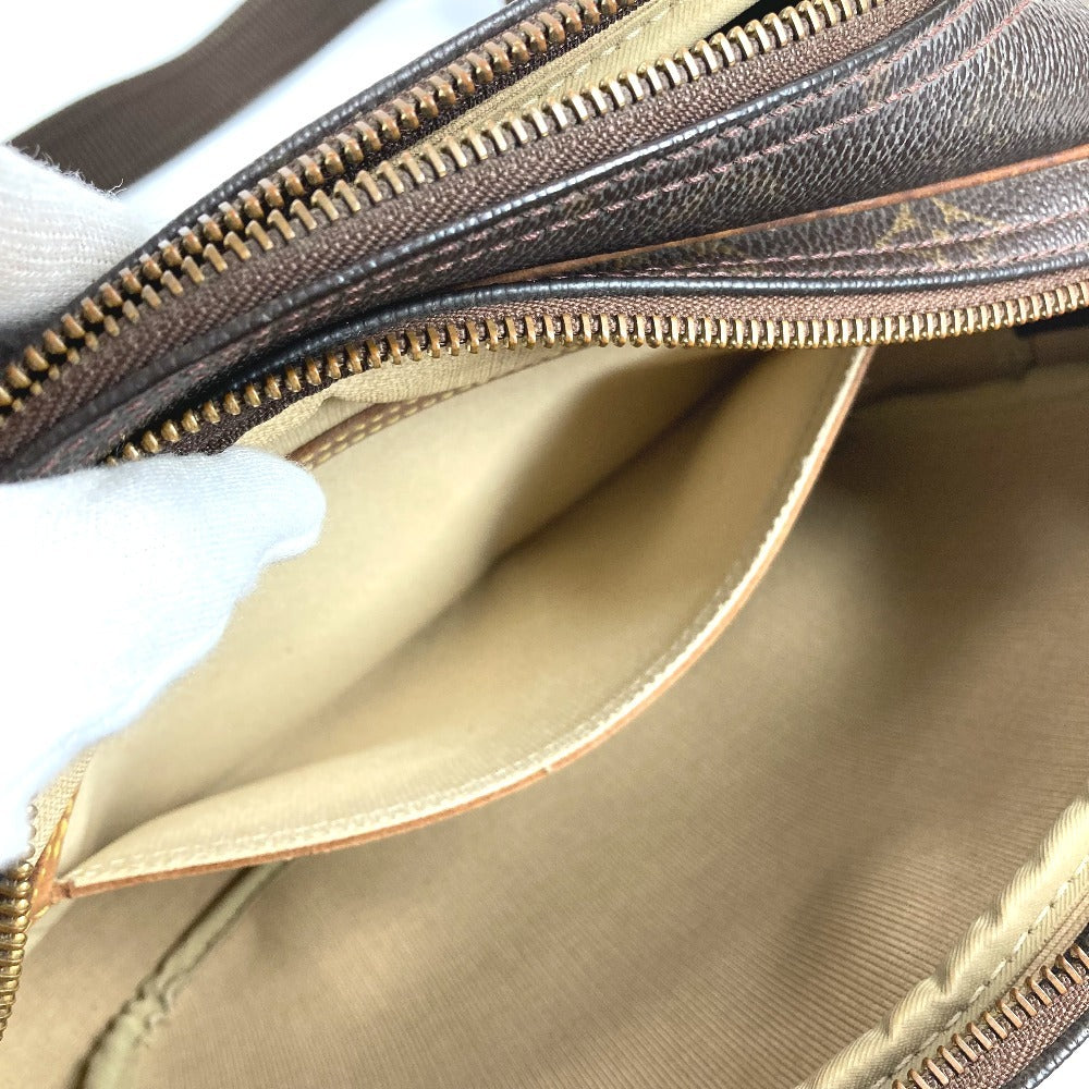 LOUIS VUITTON M45254 Monogram Reporter PM Crossbody Shoulder Bag Monogram Canvas Unisex Brown