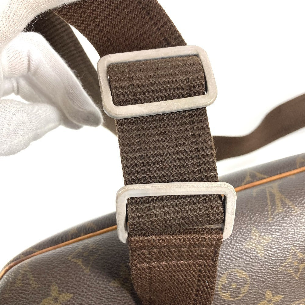 LOUIS VUITTON M45254 Monogram Reporter PM Crossbody Shoulder Bag Monogram Canvas Unisex Brown