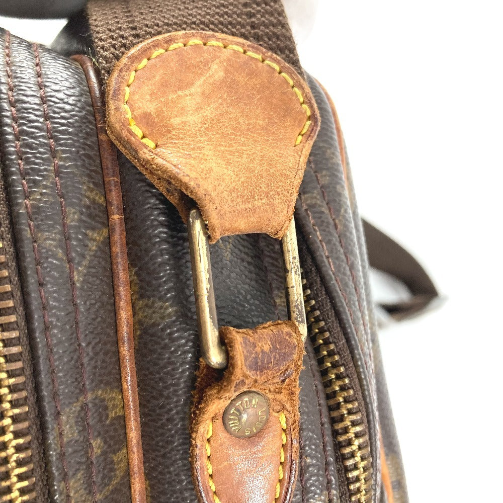 LOUIS VUITTON M45254 Monogram Reporter PM Crossbody Shoulder Bag Monogram Canvas Unisex Brown
