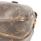 LOUIS VUITTON M45254 Monogram Reporter PM Crossbody Shoulder Bag Monogram Canvas Unisex Brown