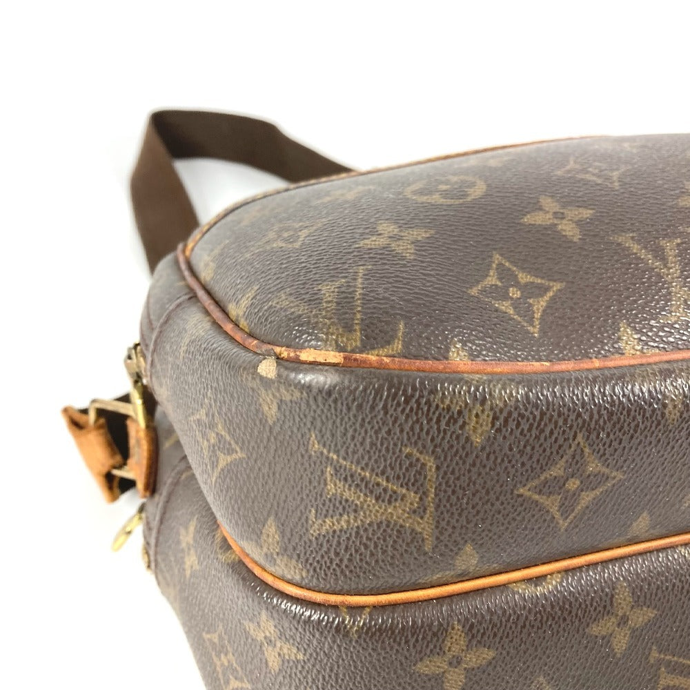 LOUIS VUITTON M45254 Monogram Reporter PM Crossbody Shoulder Bag Monogram Canvas Unisex Brown