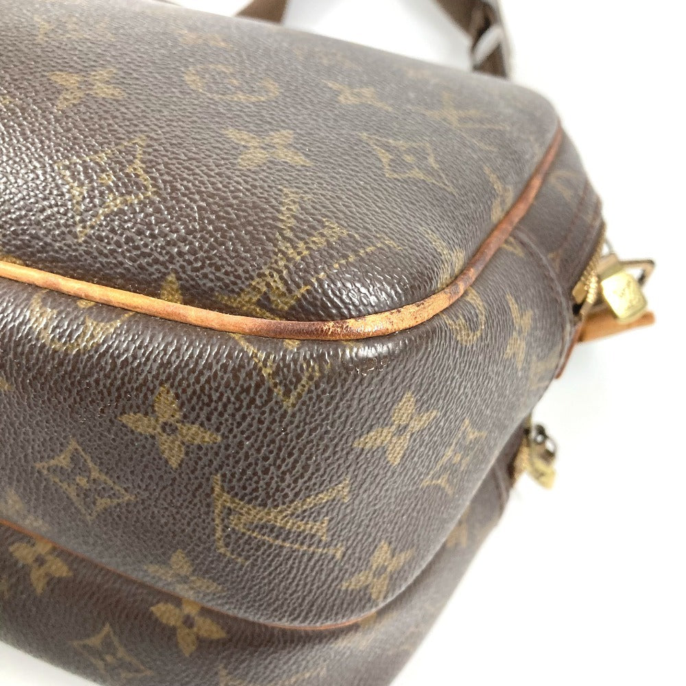 LOUIS VUITTON M45254 Monogram Reporter PM Crossbody Shoulder Bag Monogram Canvas Unisex Brown