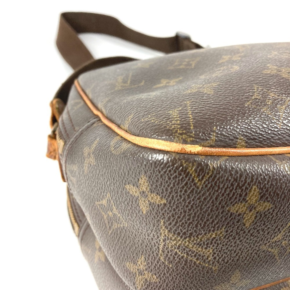 LOUIS VUITTON M45254 Monogram Reporter PM Crossbody Shoulder Bag Monogram Canvas Unisex Brown