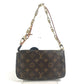 LOUIS VUITTON M13440 モノグラム 村上隆 パンダ LV × TM ポシェットアクセソワール カバン 肩掛け ハンドバッグ 2WAYバッグ チェーンバッグ ショルダーバッグ モノグラムキャンバス レディース ブラウン
