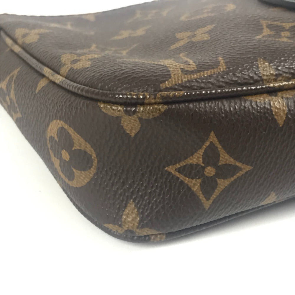 LOUIS VUITTON M13440 モノグラム 村上隆 パンダ LV × TM ポシェットアクセソワール カバン 肩掛け ハンドバッグ 2WAYバッグ チェーンバッグ ショルダーバッグ モノグラムキャンバス レディース ブラウン