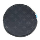 LOUIS VUITTON M92272 Monogram Satin Contes de Fées Apple Round Zipper Coin Purse Monogram Satin Canvas Unisex Black