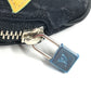 LOUIS VUITTON M92272 Monogram Satin Contes de Fées Apple Round Zipper Coin Purse Monogram Satin Canvas Unisex Black