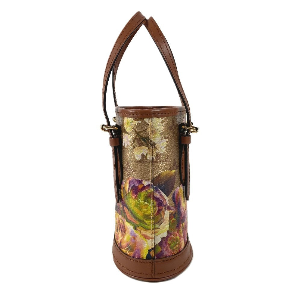 LOUIS VUITTON M81724 LV Garden Nano Bucket Bag Crossbody 2WAY Handbag Shoulder Bag Leather Women's Gold