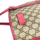 GUCCI 114595 ロゴ GGスプリーム カバン 肩掛け トートバッグ ショルダーバッグ GGスプリームキャンバス ユニセックス ピンク