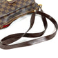 LOUIS VUITTON N60006 Damier Ravello GM Ravello GM Long Strap Crossbody Pochette Shoulder Bag Damier Canvas Women's Ebene Brown