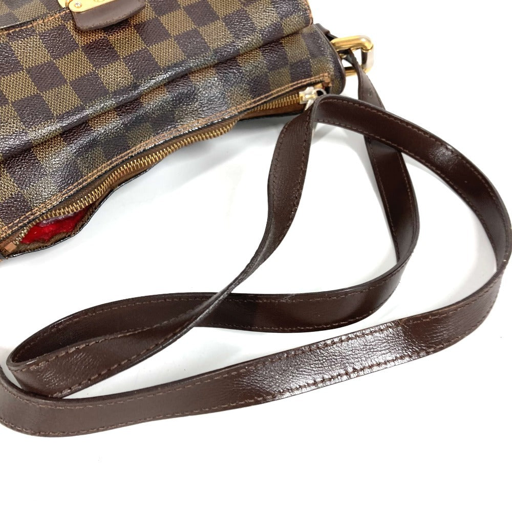LOUIS VUITTON N60006 Damier Ravello GM Ravello GM Long Strap Crossbody Pochette Shoulder Bag Damier Canvas Women's Ebene Brown