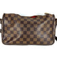 LOUIS VUITTON N60006 Damier Ravello GM Ravello GM Long Strap Crossbody Pochette Shoulder Bag Damier Canvas Women's Ebene Brown