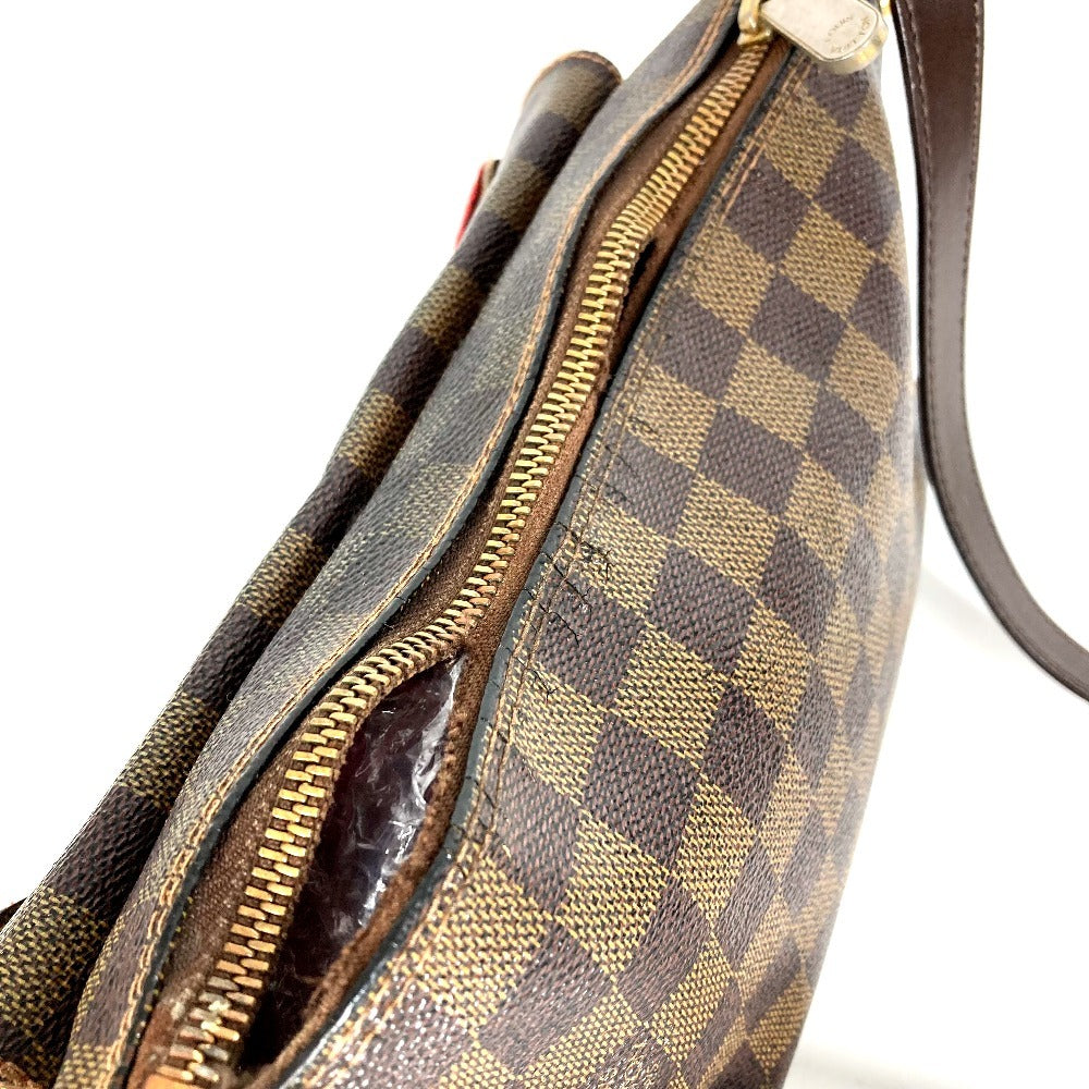 LOUIS VUITTON N60006 Damier Ravello GM Ravello GM Long Strap Crossbody Pochette Shoulder Bag Damier Canvas Women's Ebene Brown
