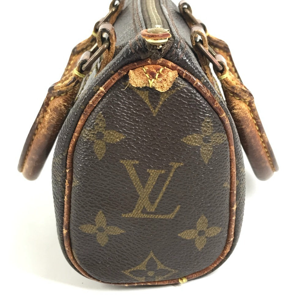 LOUIS VUITTON M41534 モノグラム ミニ スピーディ ミニスピーディ カバン ミニミニボストンバッグ ポーチ ハンドバッグ モノグラムキャンバス ユニセックス ブラウン