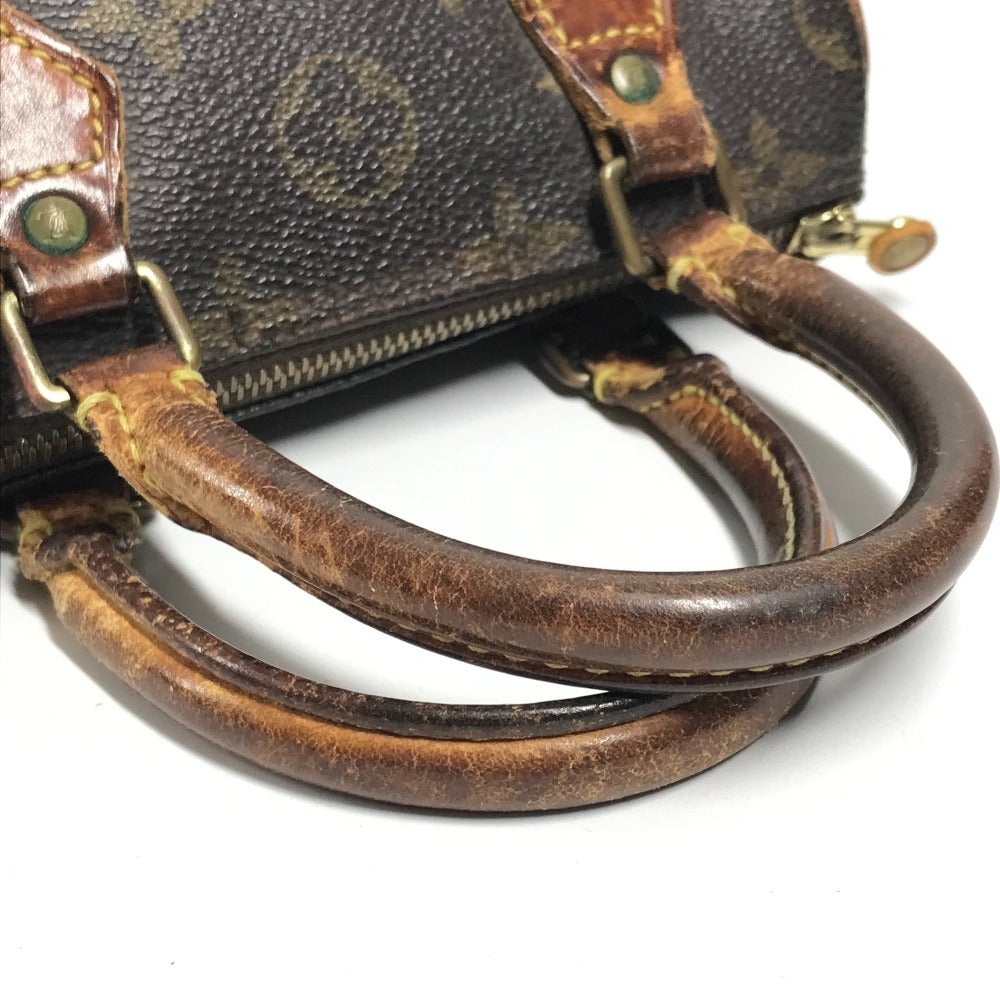 LOUIS VUITTON M41534 モノグラム ミニ スピーディ ミニスピーディ カバン ミニミニボストンバッグ ポーチ ハンドバッグ モノグラムキャンバス ユニセックス ブラウン