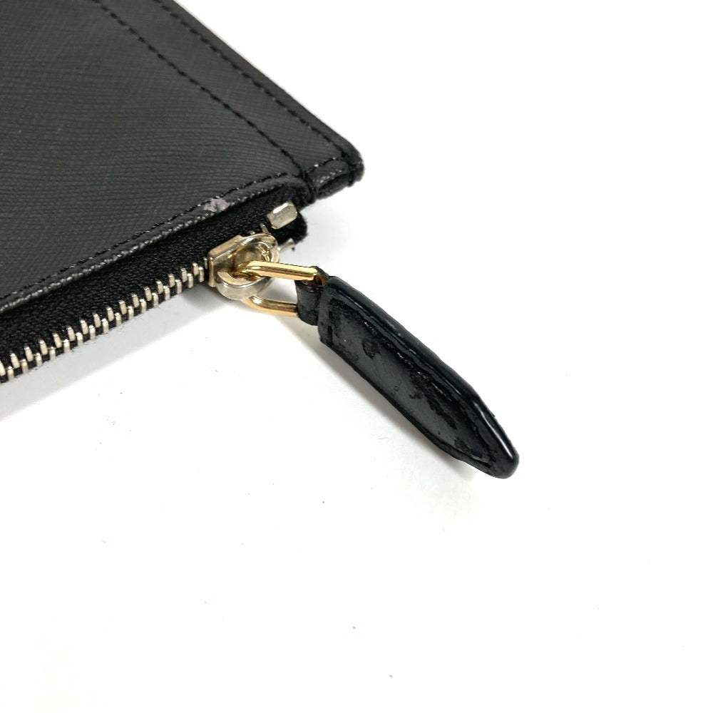 GIVENCHY Disney BAMBI Document Bag Second Bag Clutch Bag Leather Unisex Black