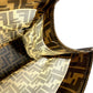 FENDI Pouch Zucca Mesh Logo Bag Tote Bag Shoulder Bag PVC Women's Brown