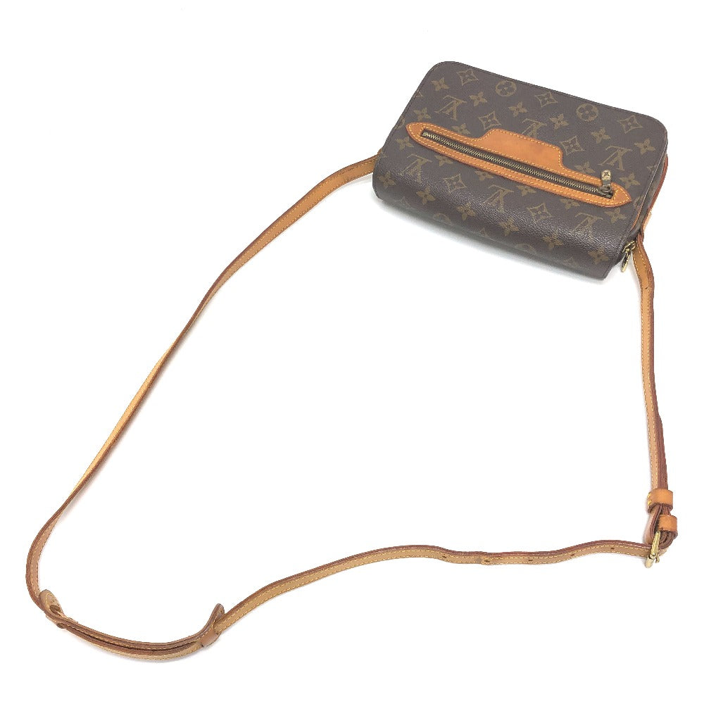 LOUIS VUITTON M51210 Monogram Saint-Germain 24 Saint-Germain 24 Bag Pochette Flap Crossbody Shoulder Bag Monogram Canvas Unisex Brown