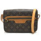 LOUIS VUITTON M51210 Monogram Saint-Germain 24 Saint-Germain 24 Bag Pochette Flap Crossbody Shoulder Bag Monogram Canvas Unisex Brown