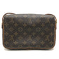 LOUIS VUITTON M51210 Monogram Saint-Germain 24 Saint-Germain 24 Bag Pochette Flap Crossbody Shoulder Bag Monogram Canvas Unisex Brown