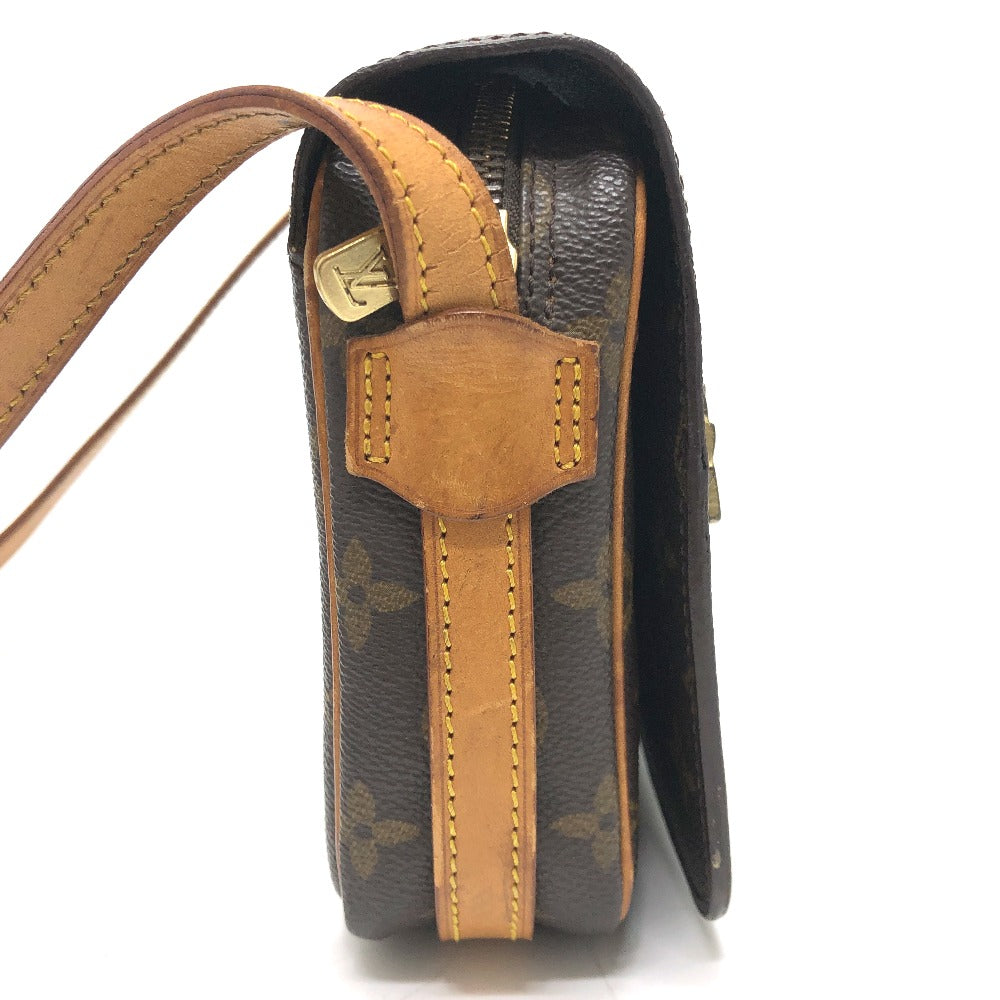 LOUIS VUITTON M51210 Monogram Saint-Germain 24 Saint-Germain 24 Bag Pochette Flap Crossbody Shoulder Bag Monogram Canvas Unisex Brown