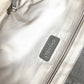CHANEL A15991 CC Coco Mark Logo New Travel Line MM Shoulder Bag Handbag Tote Bag Nylon Canvas Unisex Silver