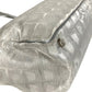 CHANEL A15991 CC Coco Mark Logo New Travel Line MM Shoulder Bag Handbag Tote Bag Nylon Canvas Unisex Silver