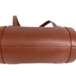 BVLGARI Cylindrical Bvlgari Bvlgari Logo Shoulder Bag with Flap, Leather, Unisex, Brown