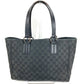 GUCCI 113017 Logo GG Bag Shoulder Tote Bag Shoulder Bag GG Canvas/Leather Unisex Black