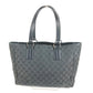 GUCCI 113017 Logo GG Bag Shoulder Tote Bag Shoulder Bag GG Canvas/Leather Unisex Black