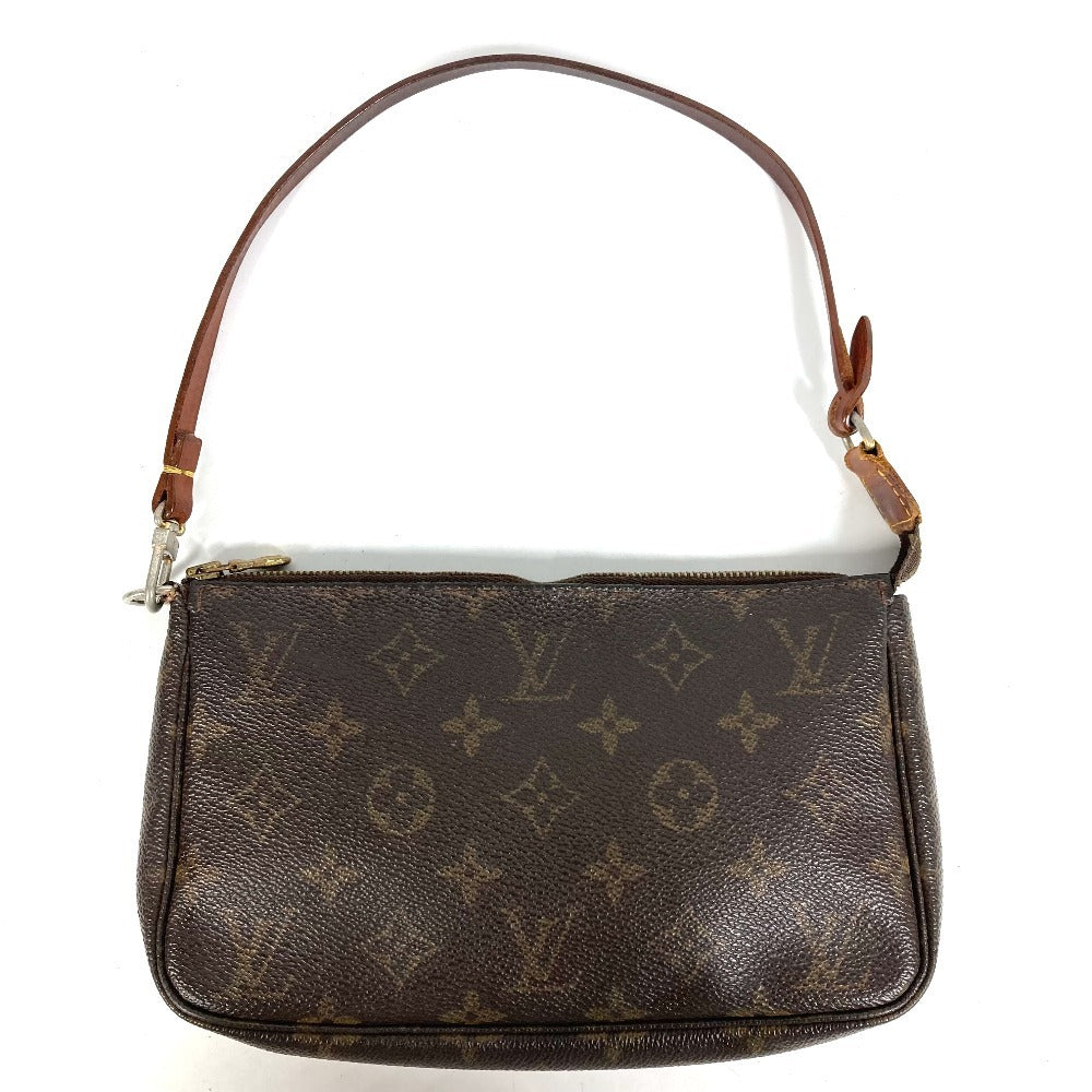 LOUIS VUITTON M51980 モノグラム ポシェットアクセソワール アクセサリーポーチ カバン ショルダーバッグ 肩掛け ハンドバッグ モノグラムキャンバス ユニセックス ブラウン