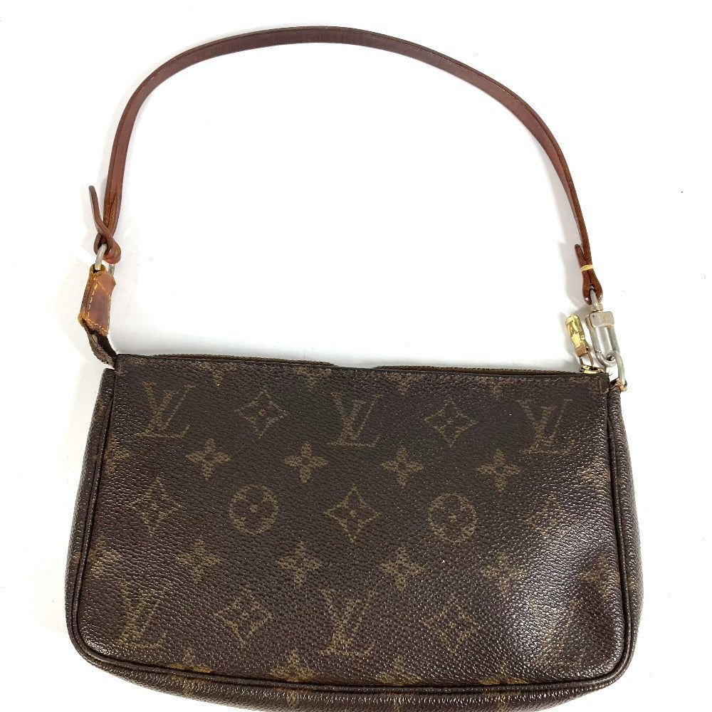 LOUIS VUITTON M51980 モノグラム ポシェットアクセソワール アクセサリーポーチ カバン ショルダーバッグ 肩掛け ハンドバッグ モノグラムキャンバス ユニセックス ブラウン