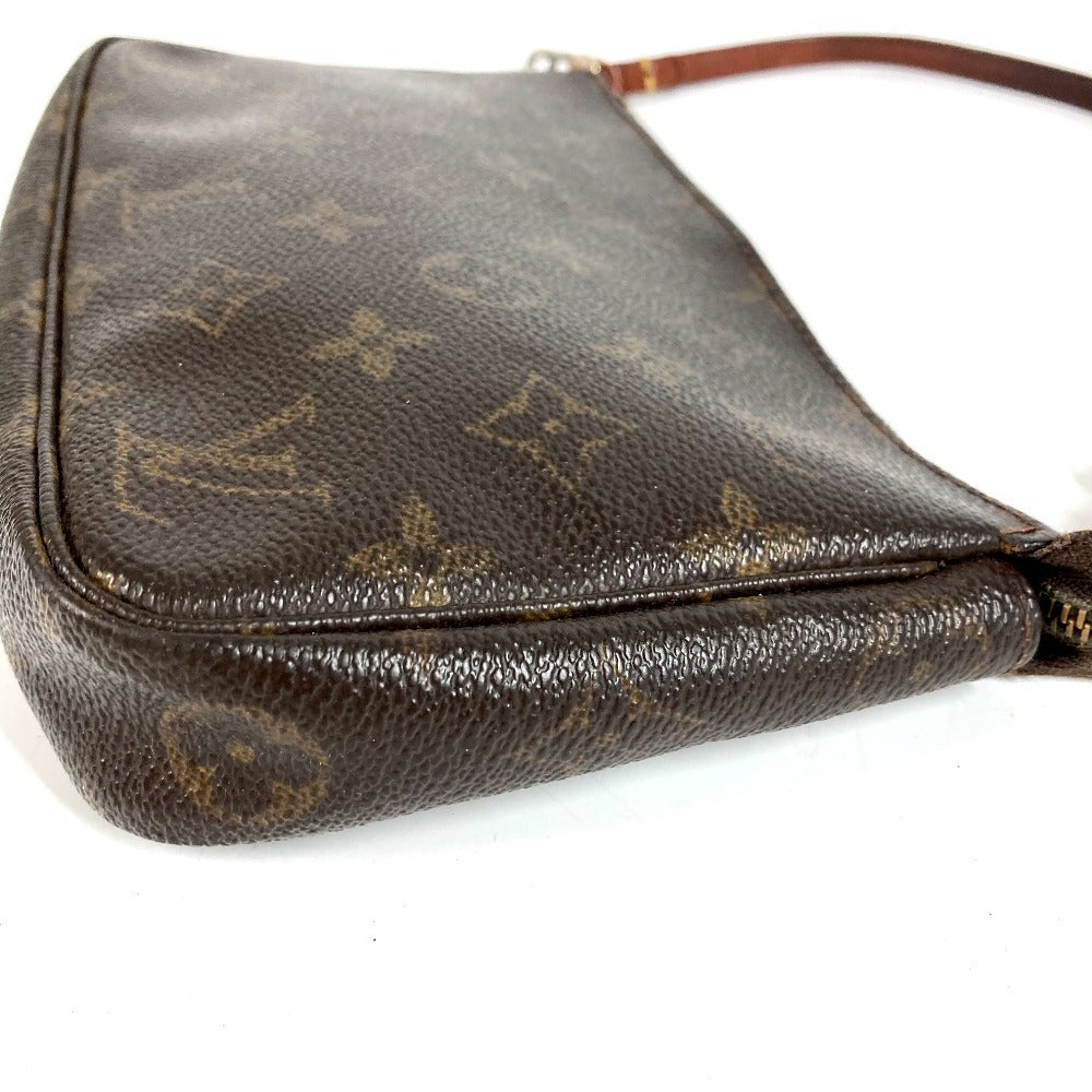 LOUIS VUITTON M51980 モノグラム ポシェットアクセソワール アクセサリーポーチ カバン ショルダーバッグ 肩掛け ハンドバッグ モノグラムキャンバス ユニセックス ブラウン