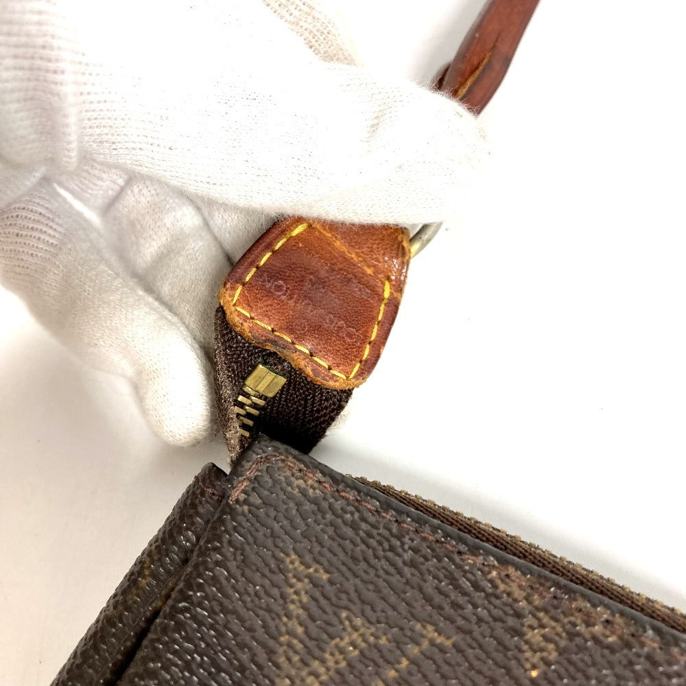 LOUIS VUITTON M51980 モノグラム ポシェットアクセソワール アクセサリーポーチ カバン ショルダーバッグ 肩掛け ハンドバッグ モノグラムキャンバス ユニセックス ブラウン
