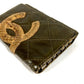 CHANEL A26723 Cambon Line CC Coco Mark 6-Key Holder Key Case Leather Women's Khaki