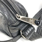 CHANEL ロゴ CC ココマーク 総柄 カバン 斜め掛け ポシェット ショルダーバッグ レザー ユニセックス ブラック