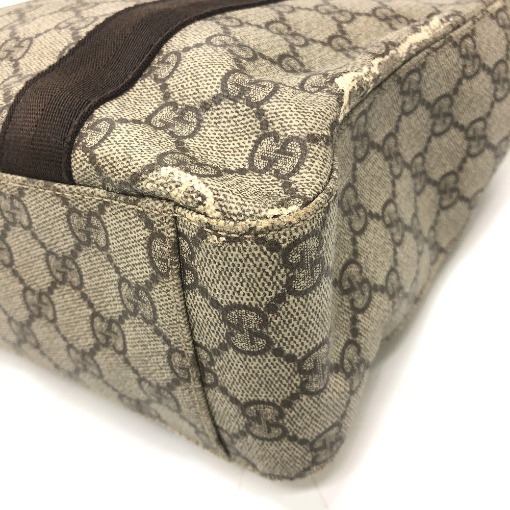 GUCCI 141976 GGスプリーム ロゴ カバン トートバッグ 手提げ ハンドバッグ GGスプリームキャンバス ユニセックス ベージュ