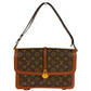 LOUIS VUITTON M51414 モノグラム ヴィンテージ サックヴァンドーム カバン 肩掛け フラップ ショルダーバッグ モノグラムキャンバス ユニセックス ブラウン