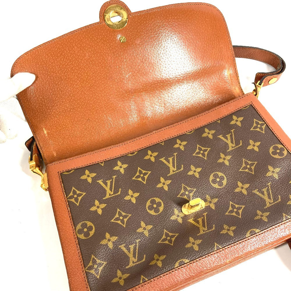 LOUIS VUITTON M51414 モノグラム ヴィンテージ サックヴァンドーム カバン 肩掛け フラップ ショルダーバッグ モノグラムキャンバス ユニセックス ブラウン
