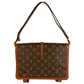 LOUIS VUITTON M51414 モノグラム ヴィンテージ サックヴァンドーム カバン 肩掛け フラップ ショルダーバッグ モノグラムキャンバス ユニセックス ブラウン