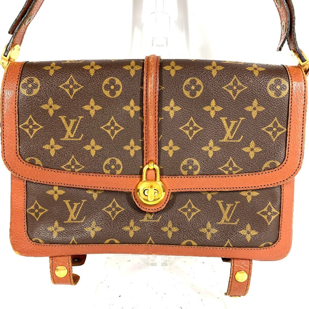 LOUIS VUITTON M51414 モノグラム ヴィンテージ サックヴァンドーム カバン 肩掛け フラップ ショルダーバッグ モノグラムキャンバス ユニセックス ブラウン