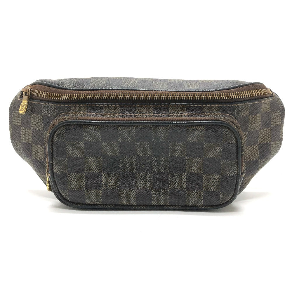 LOUIS VUITTON N51172 ダミエ バムバッグ メルヴィール カバン ボディバッグ ベルトバッグ ウエストポーチ ウエストバッグ ダミエキャンバス ユニセックス エベヌ ブラウン