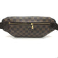 LOUIS VUITTON N51172 ダミエ バムバッグ メルヴィール カバン ボディバッグ ベルトバッグ ウエストポーチ ウエストバッグ ダミエキャンバス ユニセックス エベヌ ブラウン