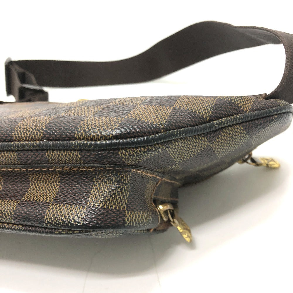 LOUIS VUITTON N51172 ダミエ バムバッグ メルヴィール カバン ボディバッグ ベルトバッグ ウエストポーチ ウエストバッグ ダミエキャンバス ユニセックス エベヌ ブラウン