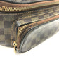 LOUIS VUITTON N51172 ダミエ バムバッグ メルヴィール カバン ボディバッグ ベルトバッグ ウエストポーチ ウエストバッグ ダミエキャンバス ユニセックス エベヌ ブラウン