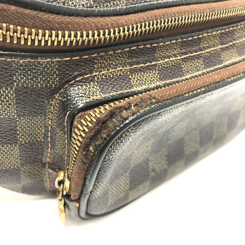LOUIS VUITTON N51172 ダミエ バムバッグ メルヴィール カバン ボディバッグ ベルトバッグ ウエストポーチ ウエストバッグ ダミエキャンバス ユニセックス エベヌ ブラウン