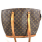 LOUIS VUITTON M51102 Monogram Babylon Tote Bag, Shoulder Bag, Monogram Canvas, Unisex, Brown