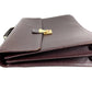 LOUIS VUITTON M30036 Taiga Serviet Moskova Bag Handbag Document Bag Briefcase Business Bag Taiga Leather Unisex Acajou Purple