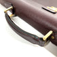 LOUIS VUITTON M30036 Taiga Serviet Moskova Bag Handbag Document Bag Briefcase Business Bag Taiga Leather Unisex Acajou Purple